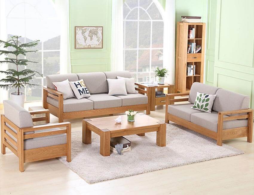 Mẫu sofa hiện đại đơn giản tiện nghi cho phòng khách