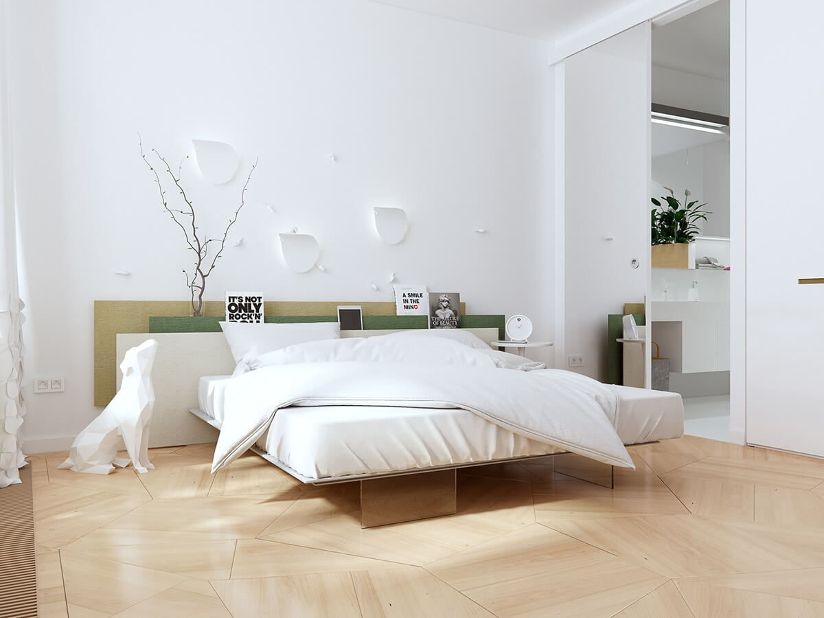 Mẫu phòng ngủ Minimalism đơn giản tinh tế