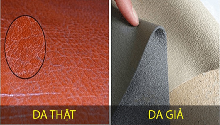 Cách nhận biết sofa da thật và da công nghiệp bằng thị giác