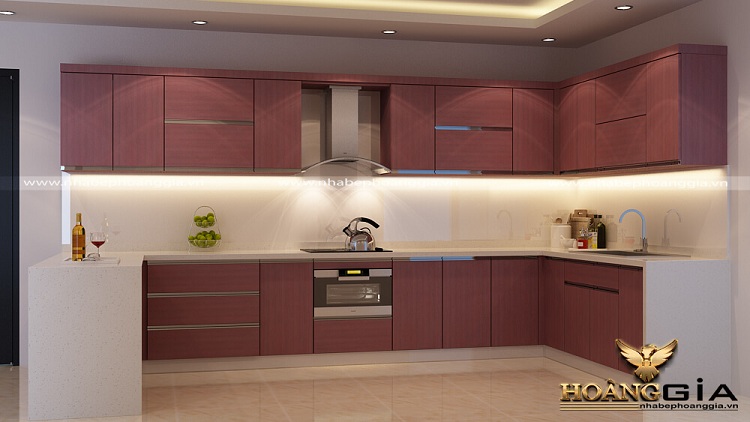 Lựa chọn màu sắc cho tủ bếp hiện đại đẹp hoàn hảo