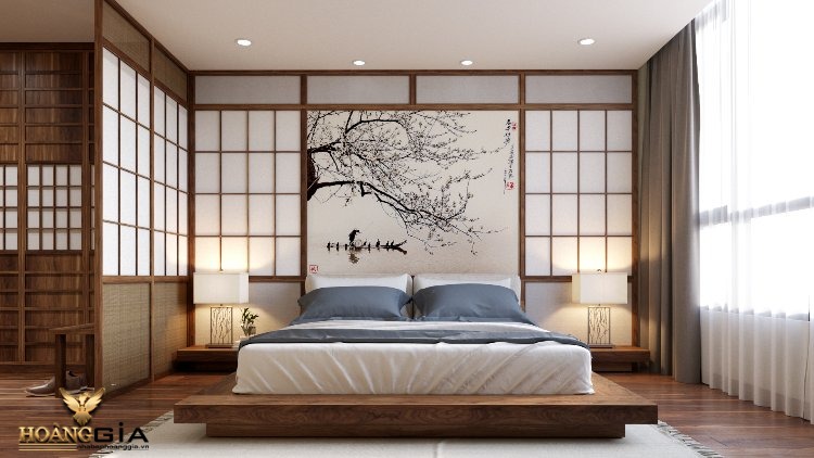 giường ngủ kiểu Nhật cuốn hút