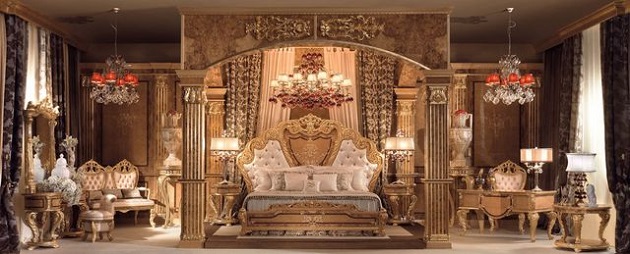 Nội thất tân cổ điển Socci trong phòng ngủ Grand Palace