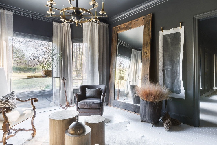ứng dụng phong cách Gothic trong thiết kế nội thất phòng khách