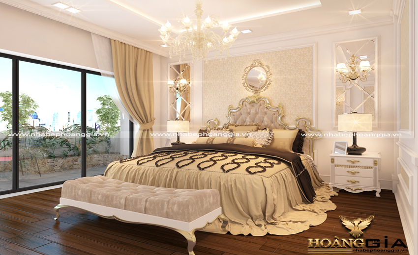 Mẫu phòng ngủ Luxury cho nhà biệt thự
