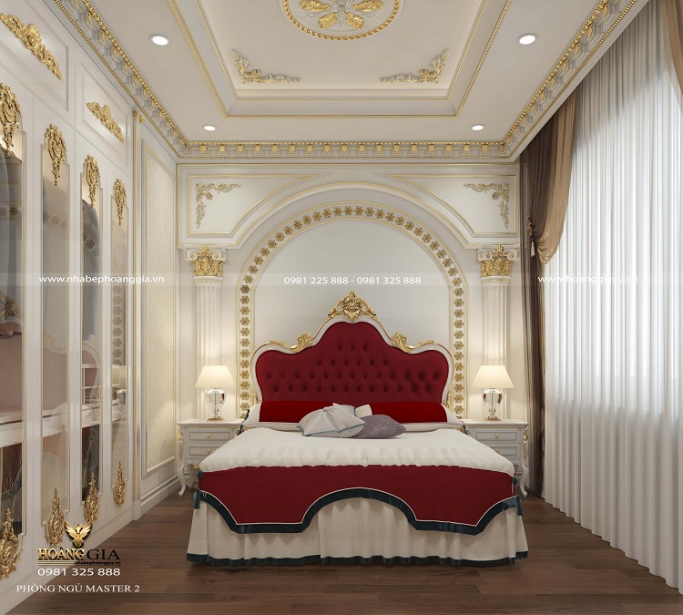 Thiết kế phòng ngủ tân cổ điển dành cho khách