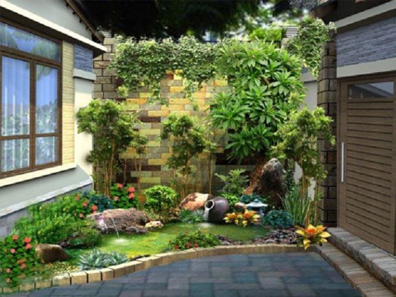  ý tưởng thiết kế sân vườn cho nhà có diện tích nhỏ
