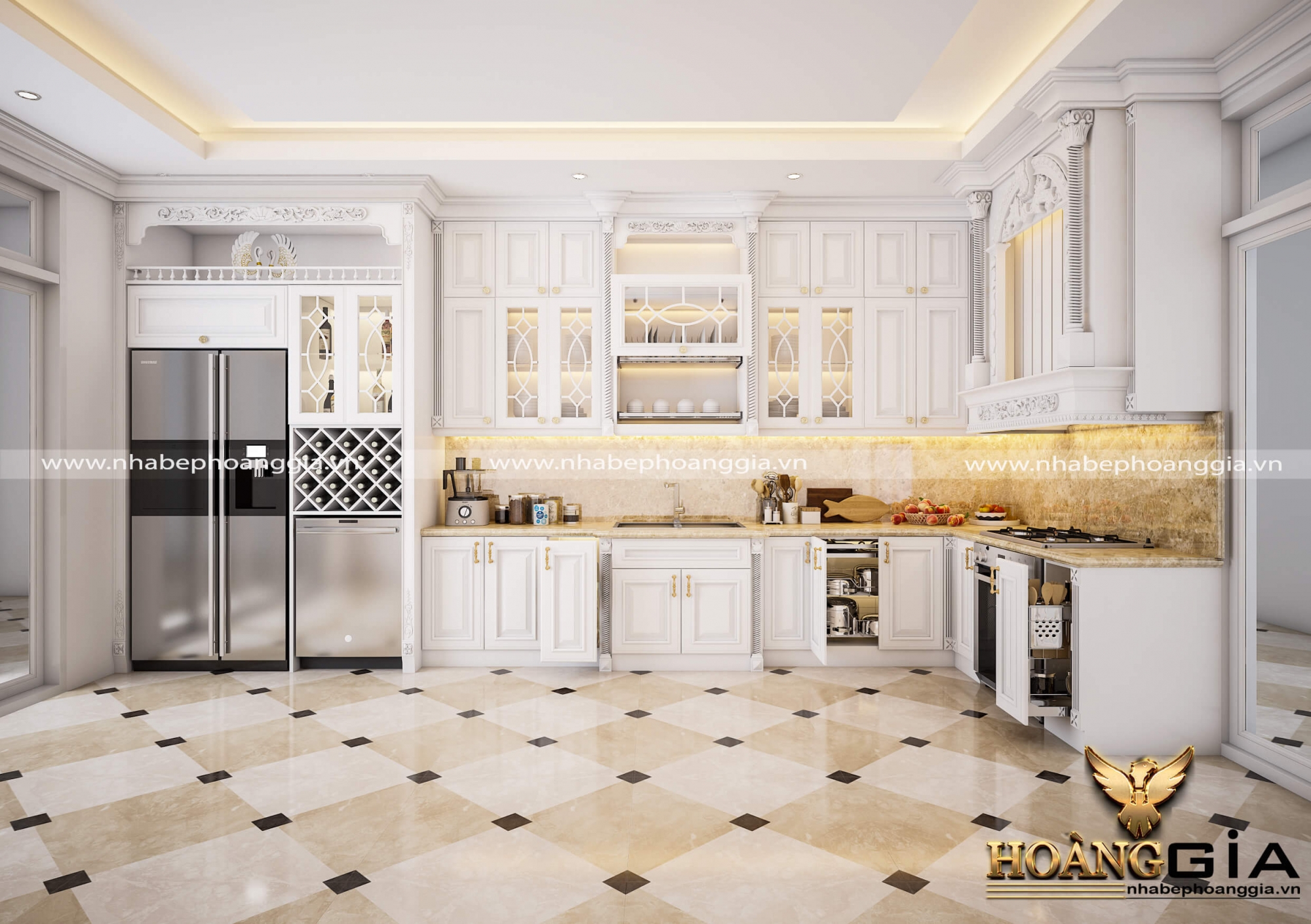 82 mẫu phòng bếp đẹp nhất hiện nay không thể bỏ qua | ROMAN