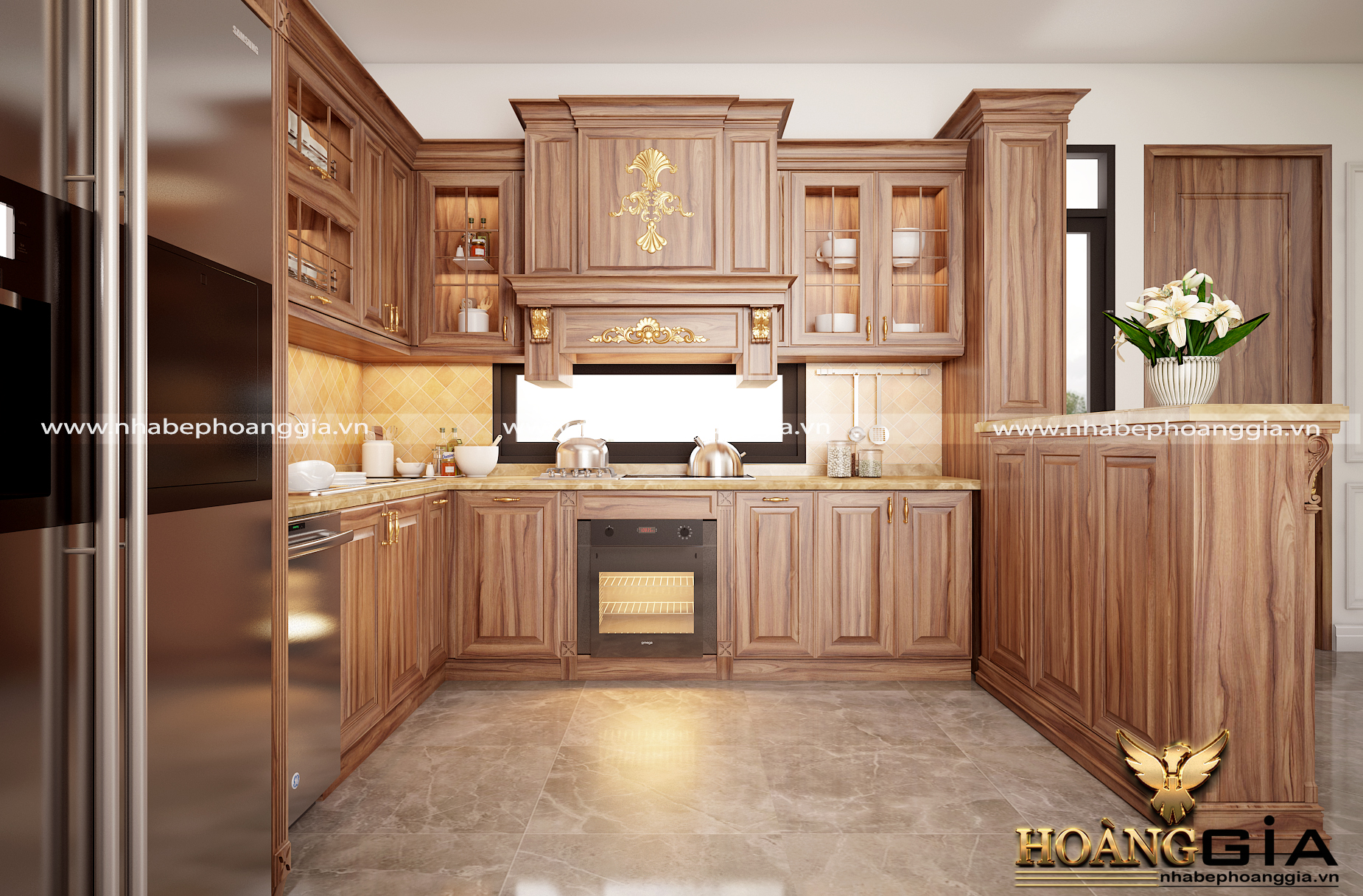 Thiết kế tủ bếp tân cổ điển: Thiết kế tủ bếp tân cổ điển đem đến cho bạn cảm giác sống trong không gian nhà bếp cổ kính, truyền thống nhưng vẫn đầy phong cách. Với những gợi ý thiết kế tinh tế từ các chuyên gia nội thất chuyên nghiệp, bạn sẽ có sự lựa chọn tốt và đặc biệt cho ngôi nhà của mình.