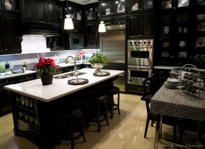 Tủ bếp đen - trắng cảm hứng vô tận trong thiết kế tủ bếp