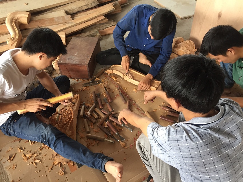 Xưởng sản xuất nội thất gỗ công nghiệp chuyên nghiệp và uy tín tại Hà Nội