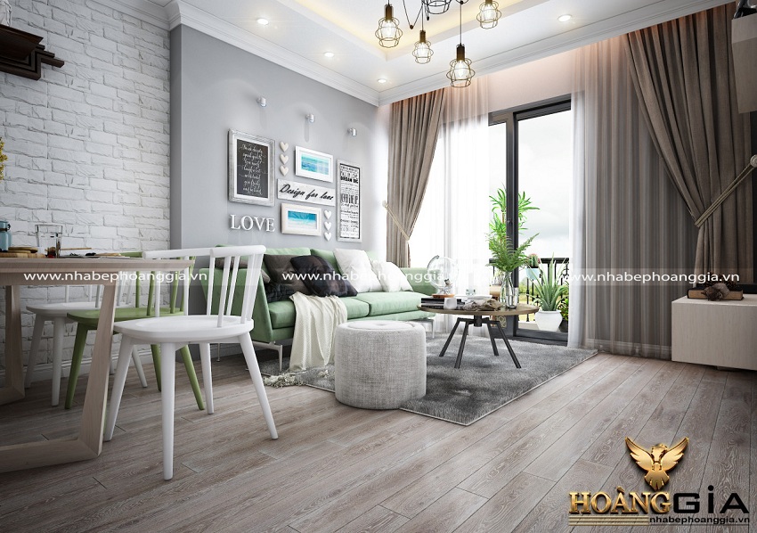 Thiết kế nội thất chung cư tại Hoàng Mai, Hà Nội