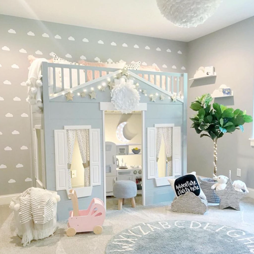 Những mẫu thiết kế nội thất phòng ngủ cho bé năm 2019 đầy ấn tượng