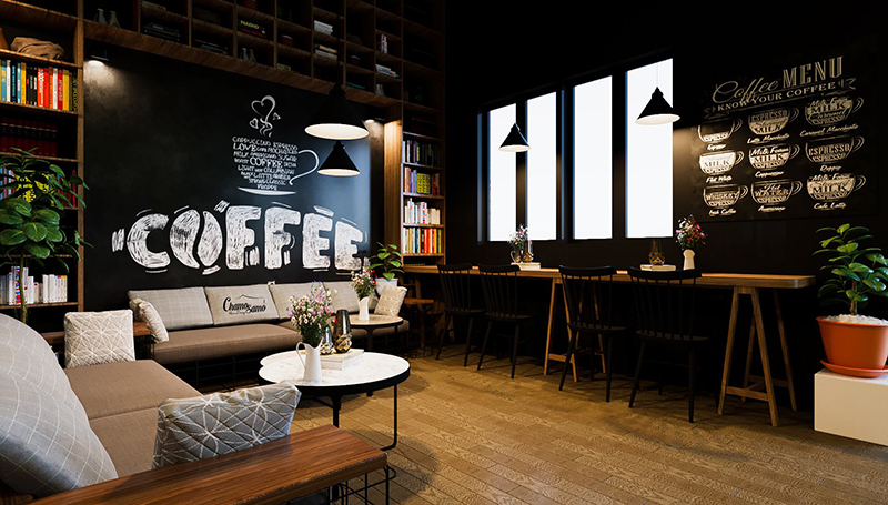 Những mẫu thiết kế quán café đẹp nhất năm 2023