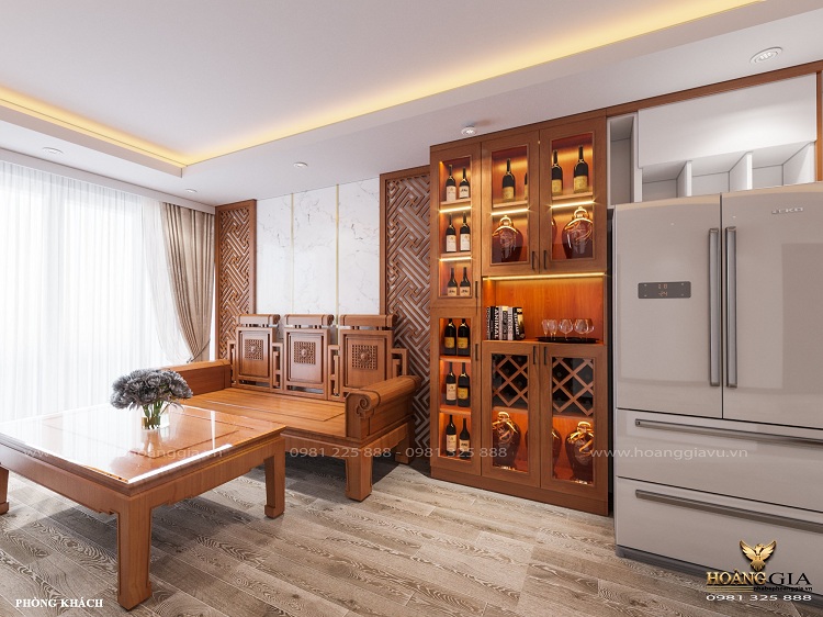 Dự án thiết kế nội thất căn hộ chung cư nhà anh Quang (Hà Nội)