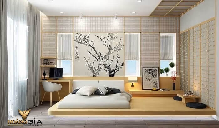 Top 10 mẫu giường ngủ kiểu Nhật đẹp đầy phóng khoáng